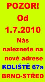 Stěhujeme se!
